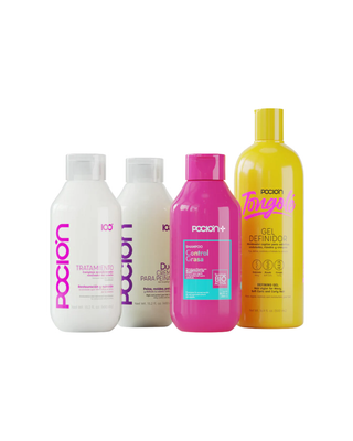 Tratamiento Clean Look La Poción | Sistema de Control Grasa, Pulido & Definición