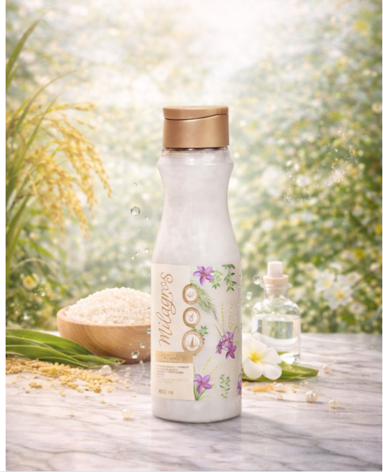 Shampoo de Arroz 450ml Milagros