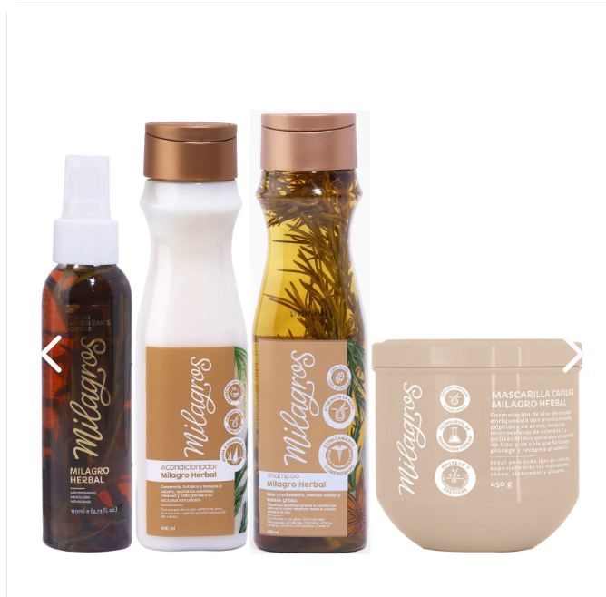 Kit Herbal Crecimiento Milagros