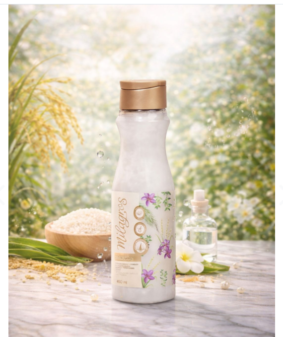 Shampoo de Arroz 450ml Milagros
